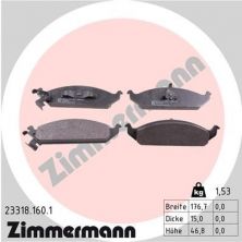 Zimmermann 23318.160.1 - Brzdové platničky -