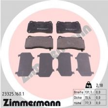 Zimmermann 23325.160.1 - Brzdové platničky -