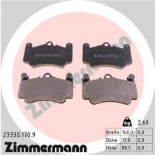 Zimmermann 23330.170.9 - Brzdové platničky -