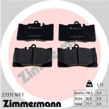 Zimmermann 23331.160.1 - Brzdové platničky -