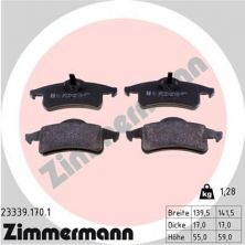 Zimmermann 23339.170.1 - Brzdové platničky -
