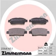 Zimmermann 23348.165.1 - Brzdové platničky -