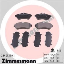 Zimmermann 23409.190.1 - Brzdové platničky -