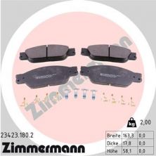Zimmermann 23423.180.2 - Brzdové platničky -