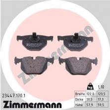 Zimmermann 23447.170.1 - Brzdové platničky -