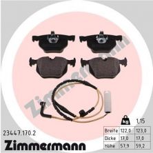 Zimmermann 23447.170.2 - Brzdové platničky -