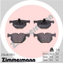 Zimmermann 23448.170.1 - Brzdové platničky -