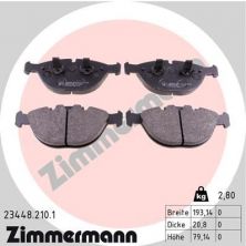 Zimmermann 23448.210.1 - Brzdové platničky -