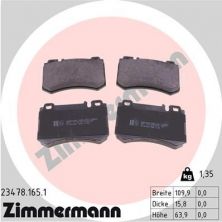 Zimmermann 23478.165.1 - Brzdové platničky -