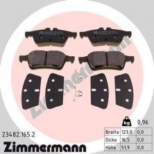 Zimmermann 23482.165.2 - Brzdové platničky -
