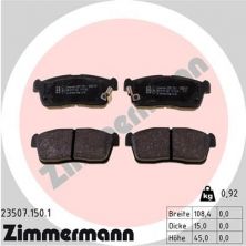 Zimmermann 23507.150.1 - Brzdové platničky -