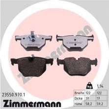 Zimmermann 23550.970.1 - Brzdové platničky -