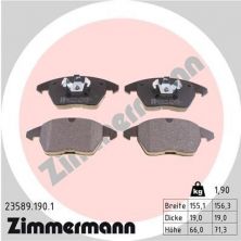 Zimmermann 23589.190.1 - Brzdové platničky -