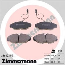Zimmermann 23602.195.1 - Brzdové platničky -