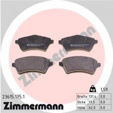 Zimmermann 23615.175.1 - Brzdové platničky -