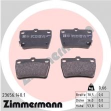 Zimmermann 23656.140.1 - Brzdové platničky -