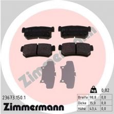 Zimmermann 23673.150.1 - Brzdové platničky -