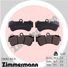Zimmermann 23692.165.9 - Brzdové platničky -