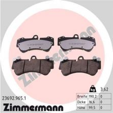 Zimmermann 23692.965.1 - Brzdové platničky -
