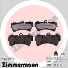 Zimmermann 23693.965.1 - Brzdové platničky -