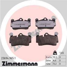 Zimmermann 23694.965.1 - Brzdové platničky -