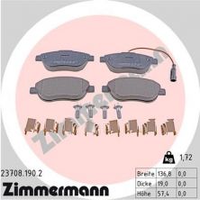 Zimmermann 23708.190.2 - Brzdové platničky -