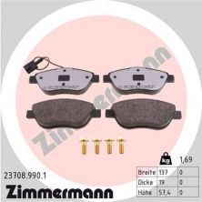 Zimmermann 23708.990.1 - Brzdové platničky -