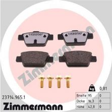 Zimmermann 23714.965.1 - Brzdové platničky -