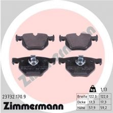 Zimmermann 23732.170.9 - Brzdové platničky -