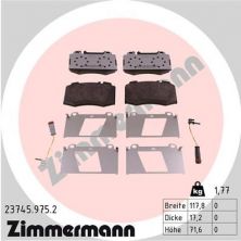 Zimmermann 23745.975.2 - Brzdové platničky -