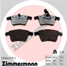 Zimmermann 23746.975.1 - Brzdové platničky -