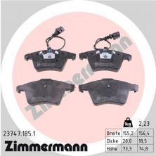 Zimmermann 23747.185.1 - Brzdové platničky -