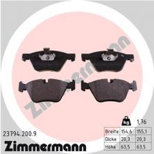 Zimmermann 23794.200.9 - Brzdové platničky -
