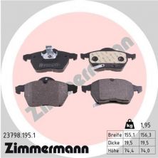 Zimmermann 23798.195.1 - Brzdové platničky -