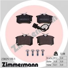 Zimmermann 23829.170.1 - Brzdové platničky -