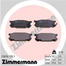 Zimmermann 23876.130.1 - Brzdové platničky -