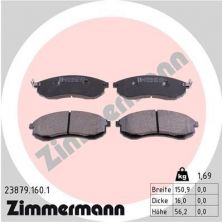 Zimmermann 23879.160.1 - Brzdové platničky -