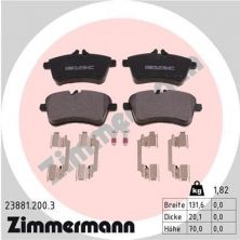 Zimmermann 23881.200.3 - Brzdové platničky -