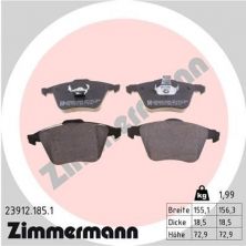Zimmermann 23912.185.1 - Brzdové platničky -