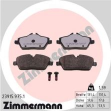 Zimmermann 23915.975.1 - Brzdové platničky -