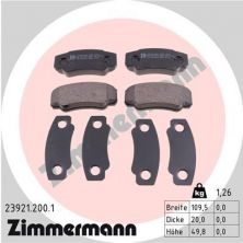 Zimmermann 23921.200.1 - Brzdové platničky -