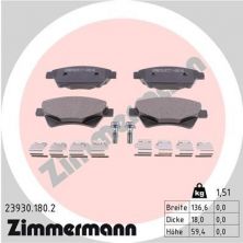 Zimmermann 23930.180.2 - Brzdové platničky -