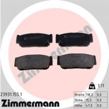 Zimmermann 23931.155.1 - Brzdové platničky -