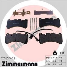 Zimmermann 23955.160.2 - Brzdové platničky -