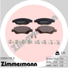 Zimmermann 23959.175.2 - Brzdové platničky -