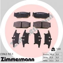 Zimmermann 23963.155.1 - Brzdové platničky -