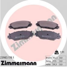 Zimmermann 23983.178.1 - Brzdové platničky -