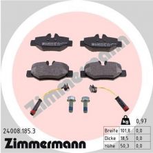Zimmermann 24008.185.3 - Brzdové platničky -