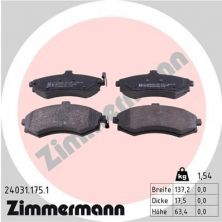 Zimmermann 24031.175.1 - Brzdové platničky -