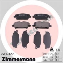 Zimmermann 24087.175.1 - Brzdové platničky -